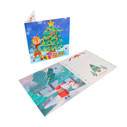 Lot de 4 cartes de Noël – Diamond Painting