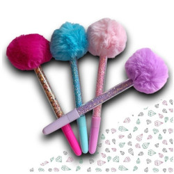 Stylo Diamond Painting Pompon Glitter 20 cm