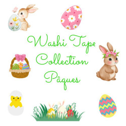 Washi tape Pâques diamond painting 1,5 cm x 10 m | Lé-Li