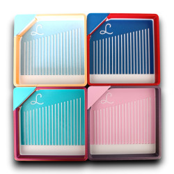 Plateau Pixel diamond painting empilable 9x9 cm | Lé-Li