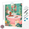 Diamond Painting Bain Relaxant Tropical – Toile Bien-être | Lé-Li