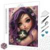 Diamond Painting Fille et Chaton | Lé-Li