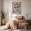 Diamond Painting La Chismosa – Squelette Mexicain Pin-Up Coloré | Lé-Li