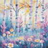 Diamond Painting Forêt Enchantée – 65 couleurs, paysage féérique | Lé-Li