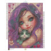 Diamond Painting Fille et Chaton | Lé-Li