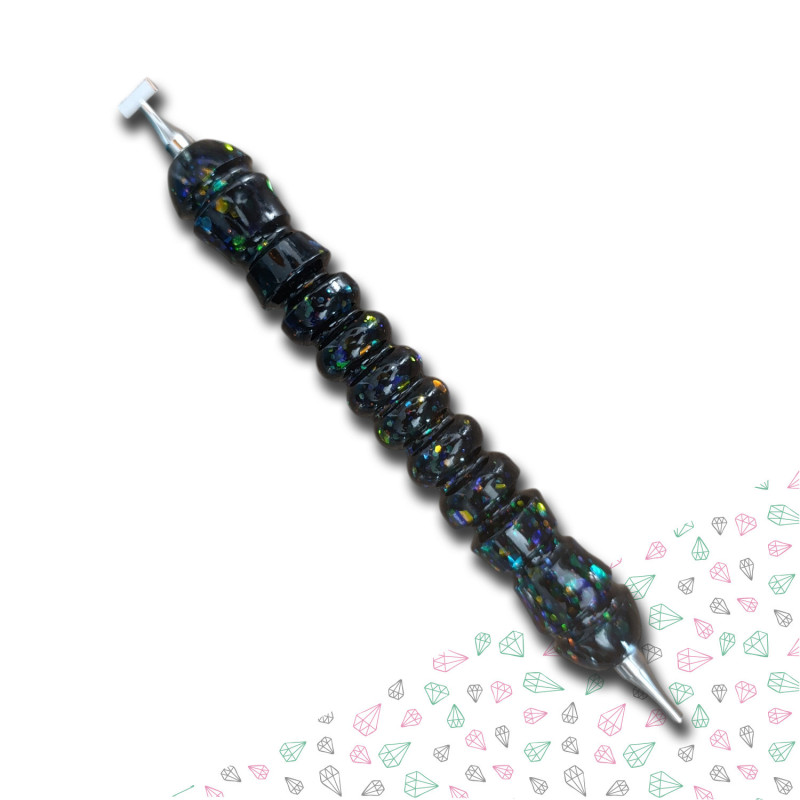 Stylet diamond painting Nuit Infinity – Embouts Argent dévissables