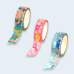 Washi tape Esprit d’Asie diamond painting 1,5 cm x 10 m