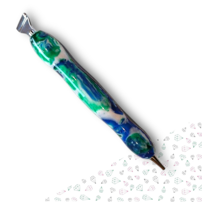 Stylet Diamond Painting Océan Énergie – Embouts Clipsables