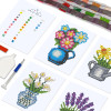 Mini kit diamond painting fleurs – 6 modèles floraux relaxants | Lé-Li
