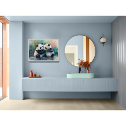 Diamond Painting Pandas Mignons Premium | Lé-Li