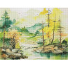 Diamond Painting Paysage Japonais Zen Premium | Lé-Li