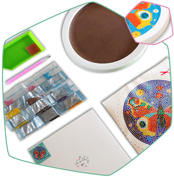 Tout le nécessaire pour faire votre diamond painting