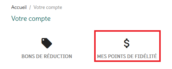Programme fidélité étape 1